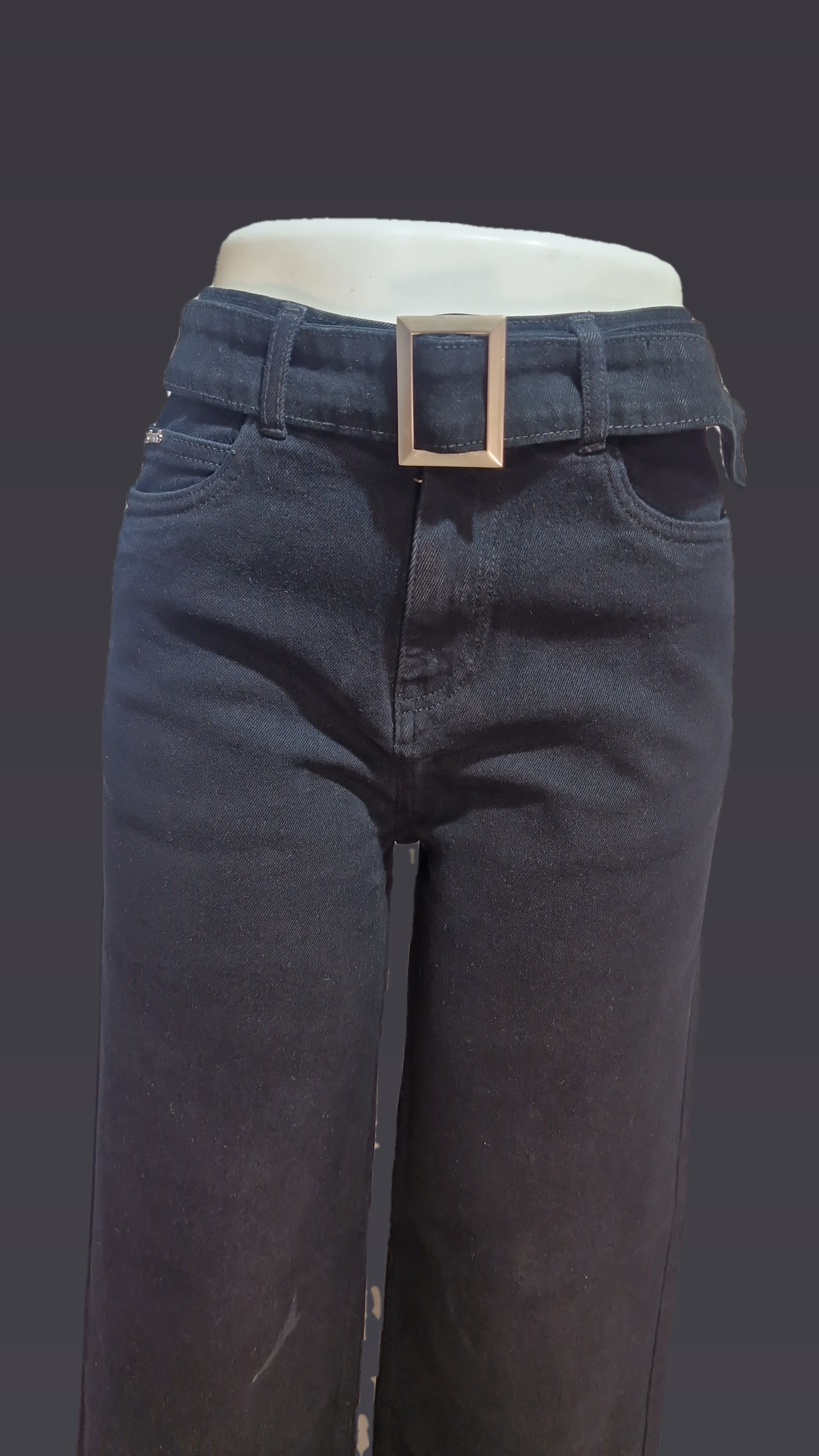 Black Wide leg Jeans