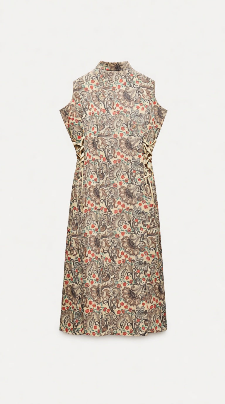 Dress / Cotton Midi Dress VN