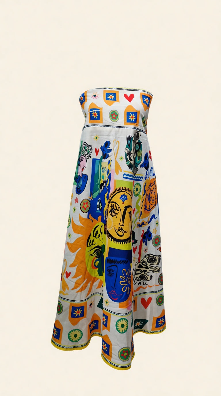 Dress / Noodel Strap Midi