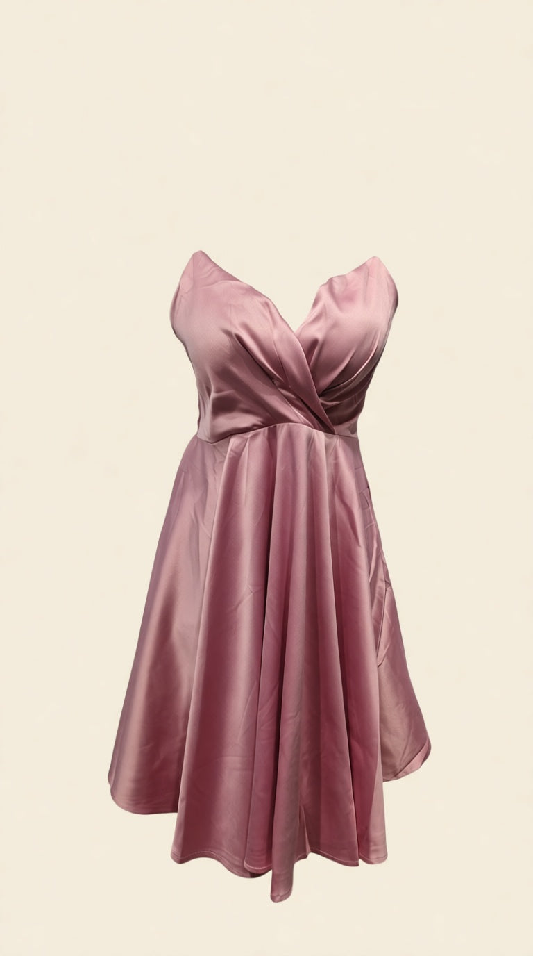 Satin Cami Midi0250 Midi Dress
