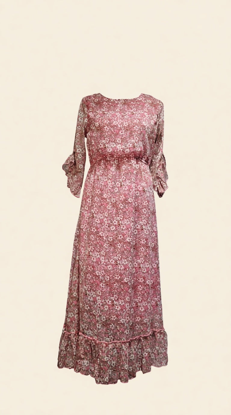 Pink Cotton Dress