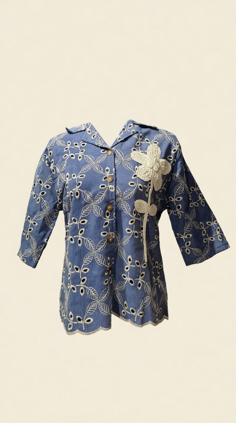 Hakoba Collar NL Top