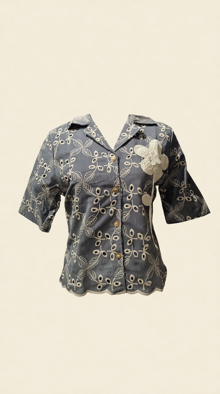 Hakoba Collar NL Top