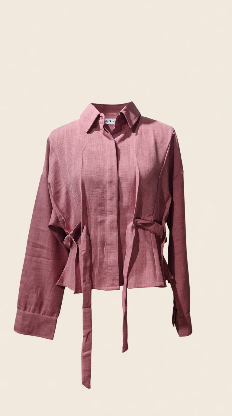 Paplum collar Belt NL Top