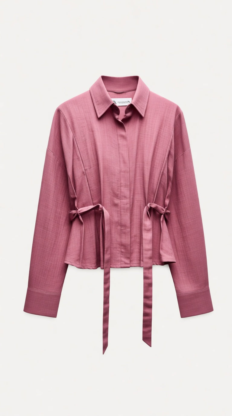 Paplum collar Belt NL Top