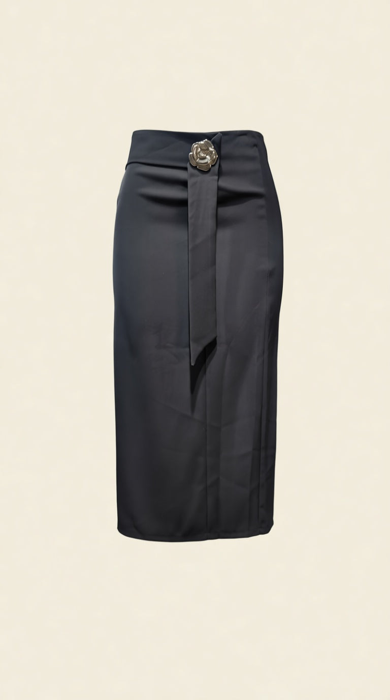 Ankle Length back slit Skirt Party Wear