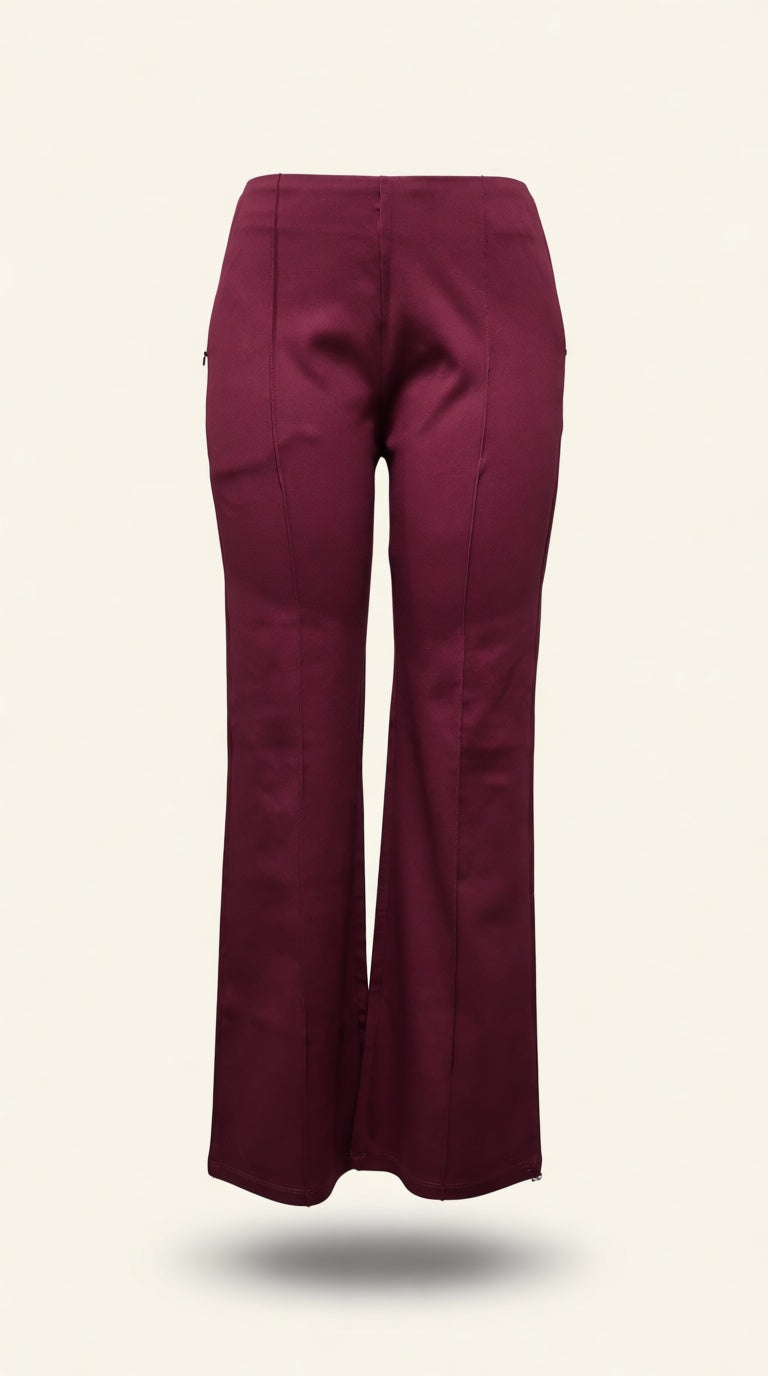 Belt less Bell botom Boot Cut Pant