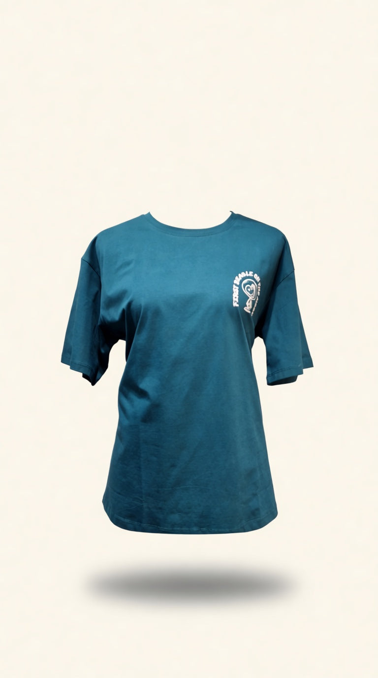 Printerd Drop Sholder T-shirt