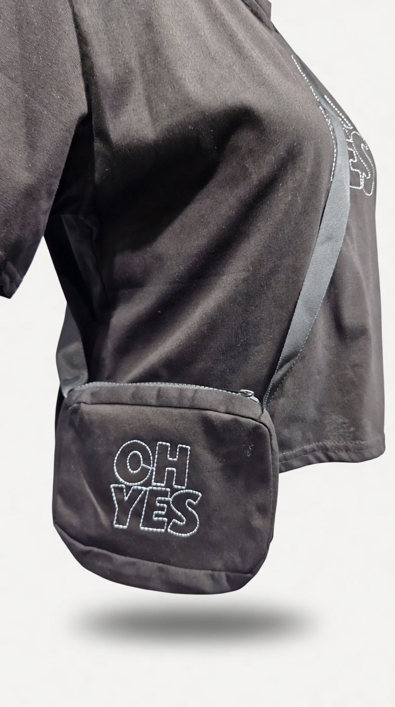 T-shirt / Crop T-shirt with Bag