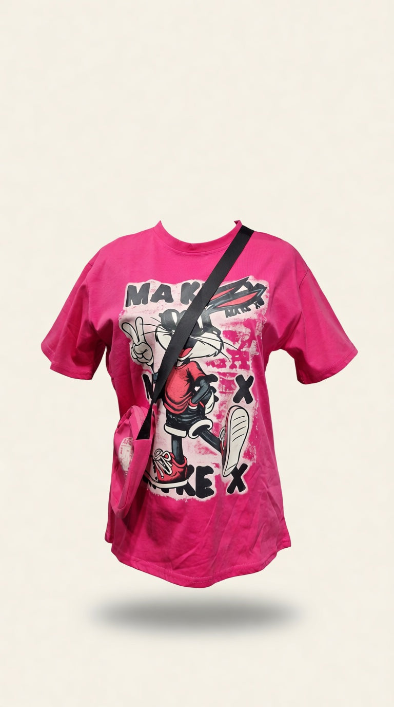 T-shirt / T-shirt with Bag