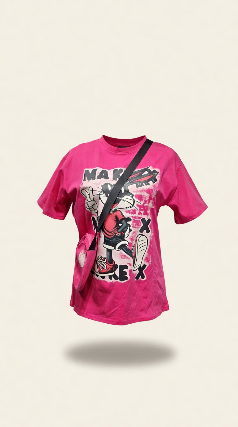 T-shirt / T-shirt with Bag