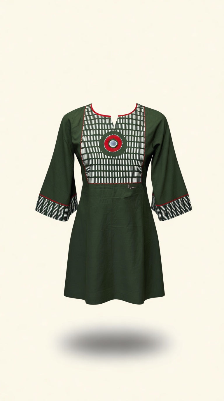 Mid Mirror EMB Cotton SK