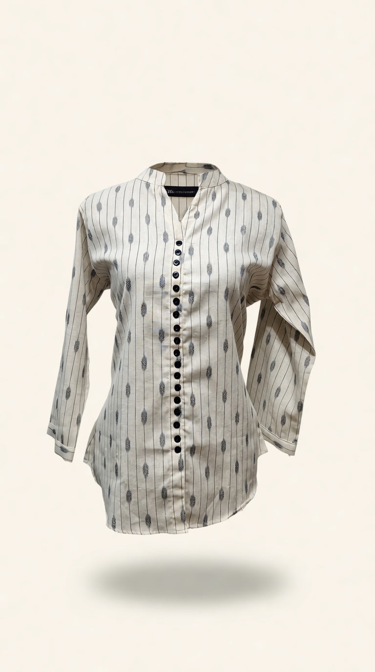 long length khadi top