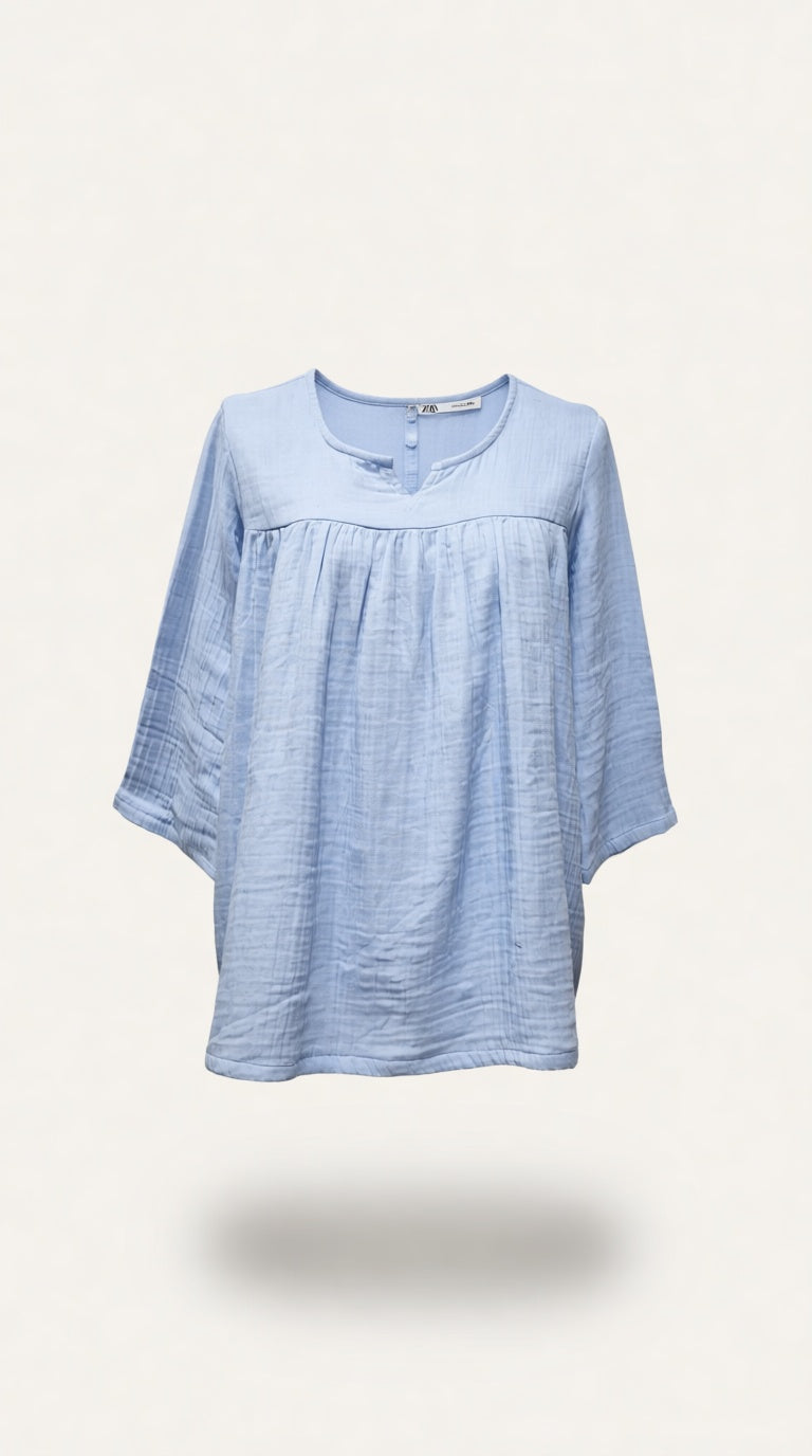 FnF solid RN Kurti top