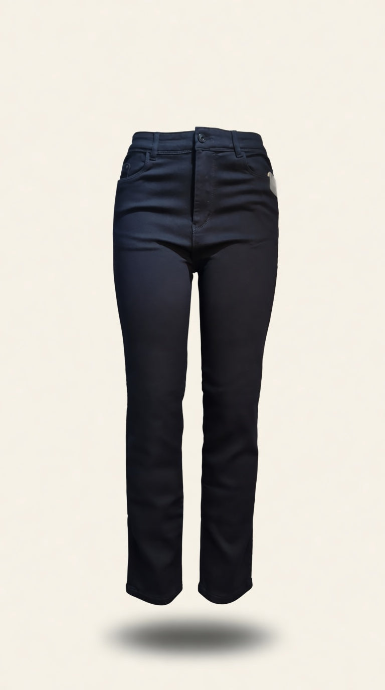 Black Straight fit Jeans