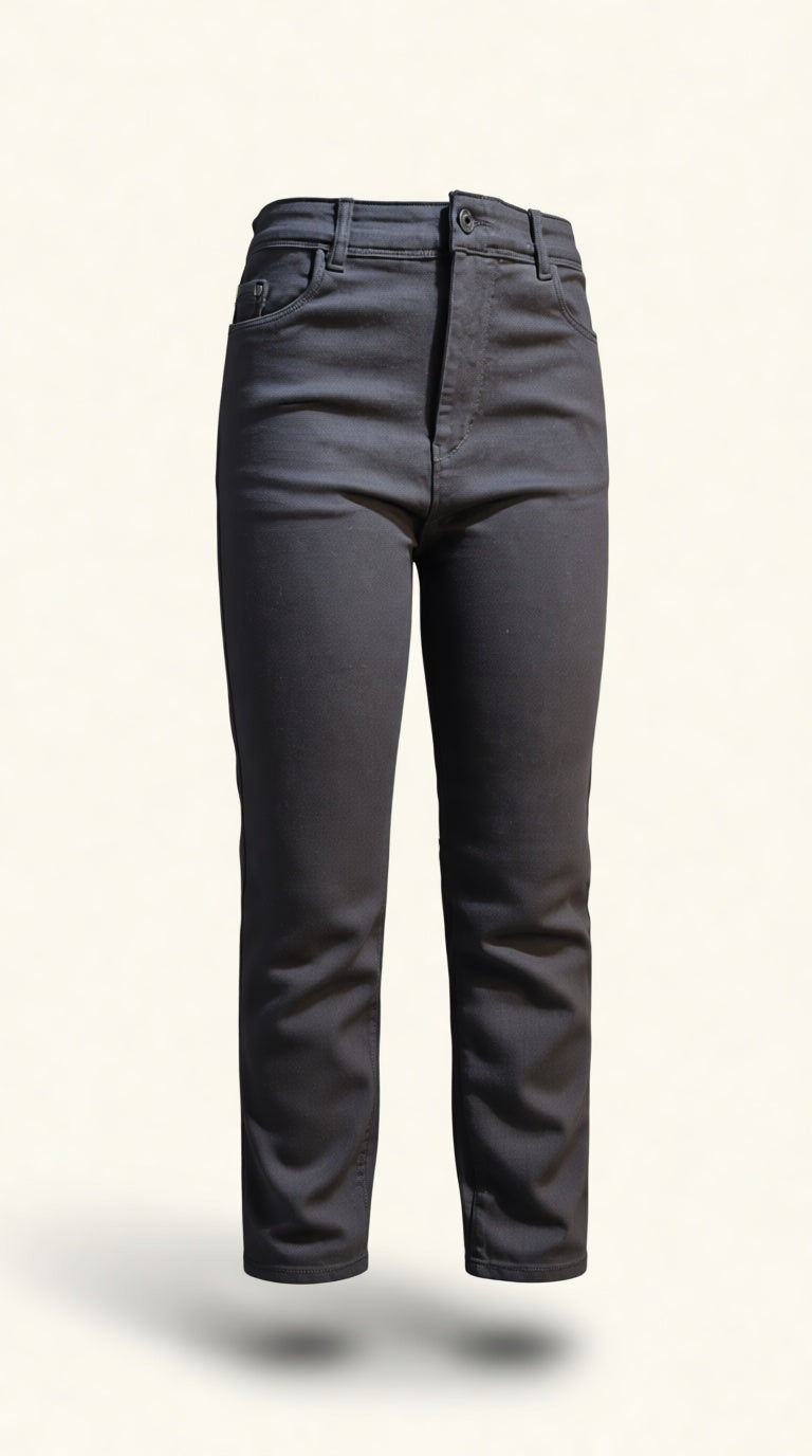 Black Straight fit Jeans