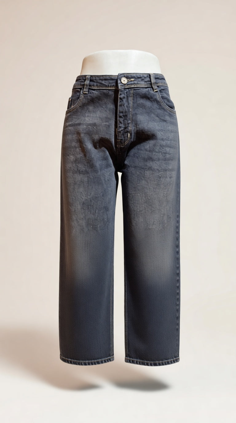 Charcol boot cut bel bottom Jeans elomelo