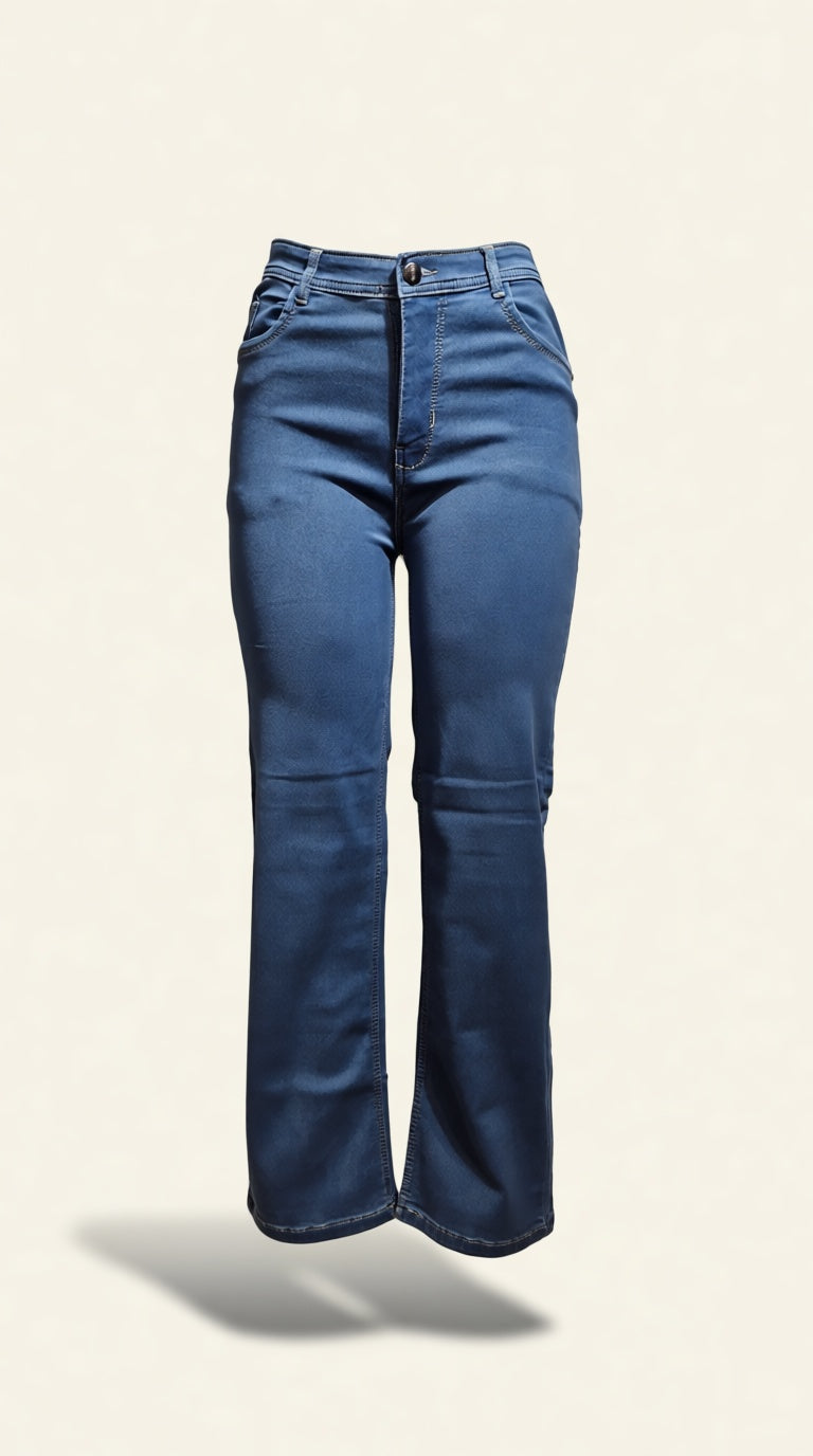 Diesel Straight Greay/blue Jeans
