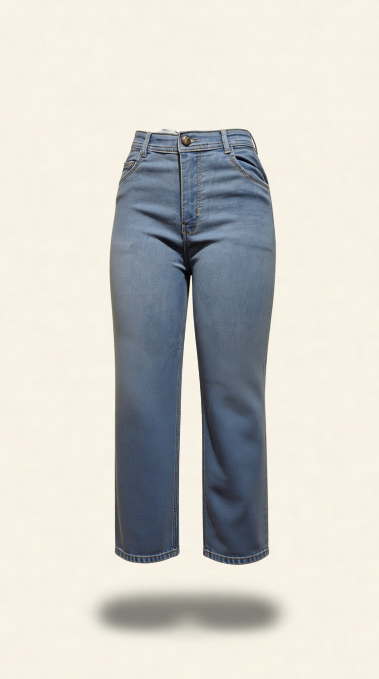 Diesel Straight Greay/blue Jeans