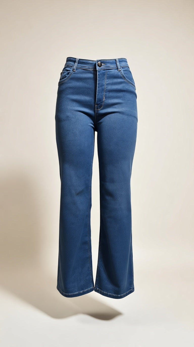 Diesel Straight Greay/blue Jeans