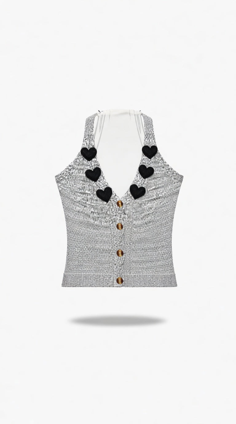 Halter neck FO NL Top Strachable