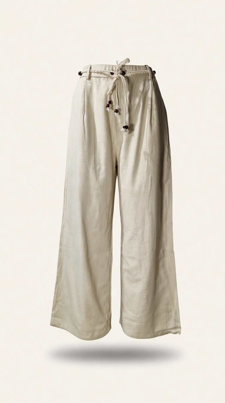 Lower Elastic back with belt Goods