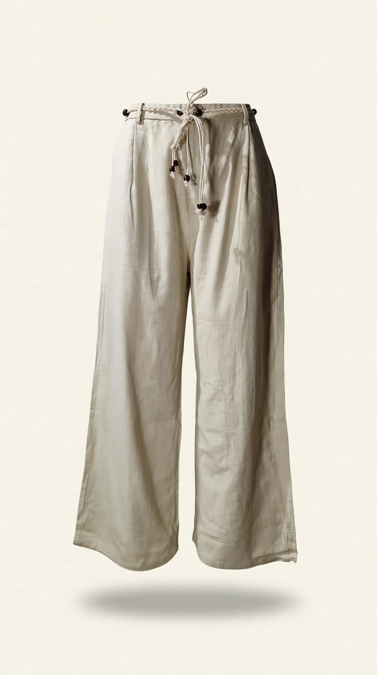 Lower Elastic back with belt Goods
