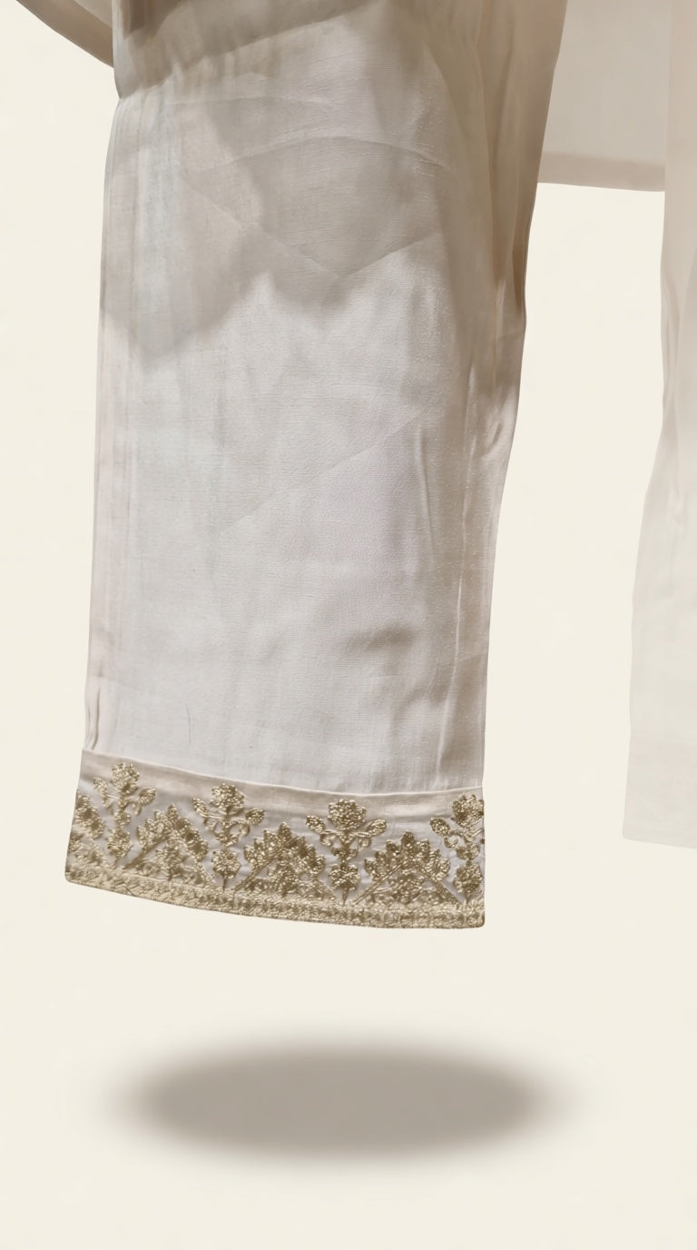 Cotton Mix EMB Suit