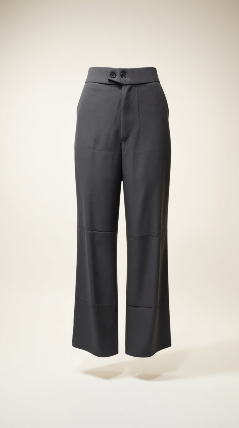 Elastic Back Korean pant