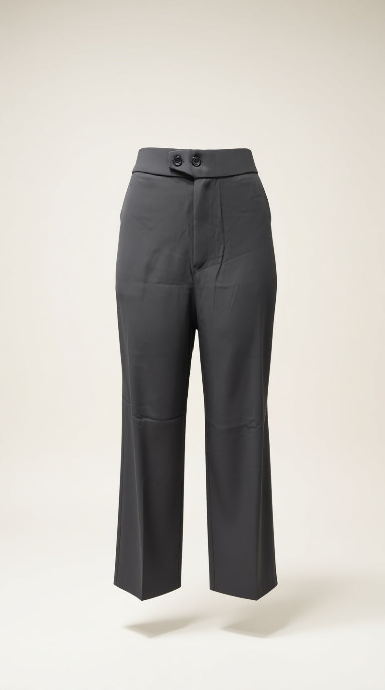 Elastic Back Korean pant