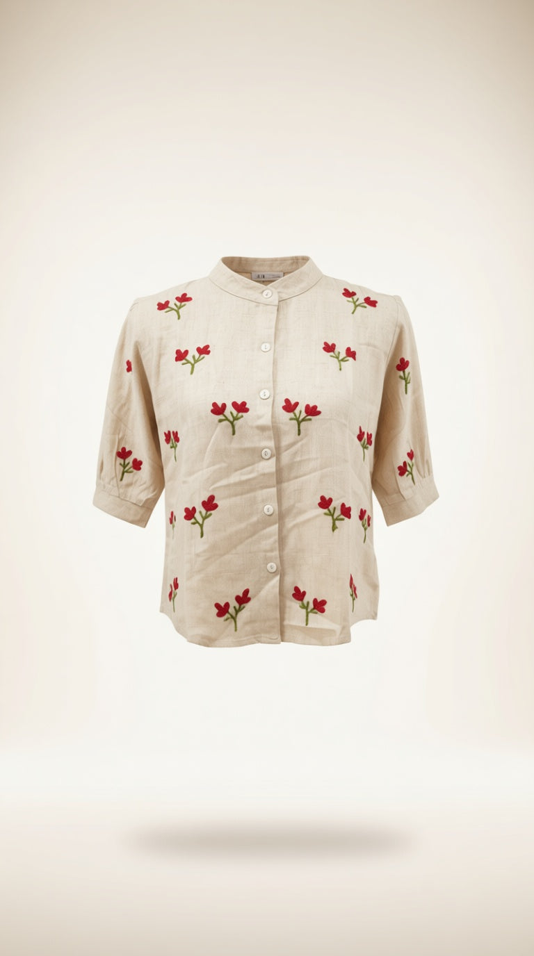 emb ban neck collar top