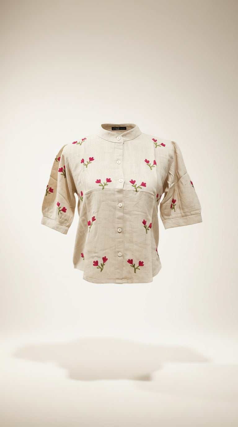 emb ban neck collar top