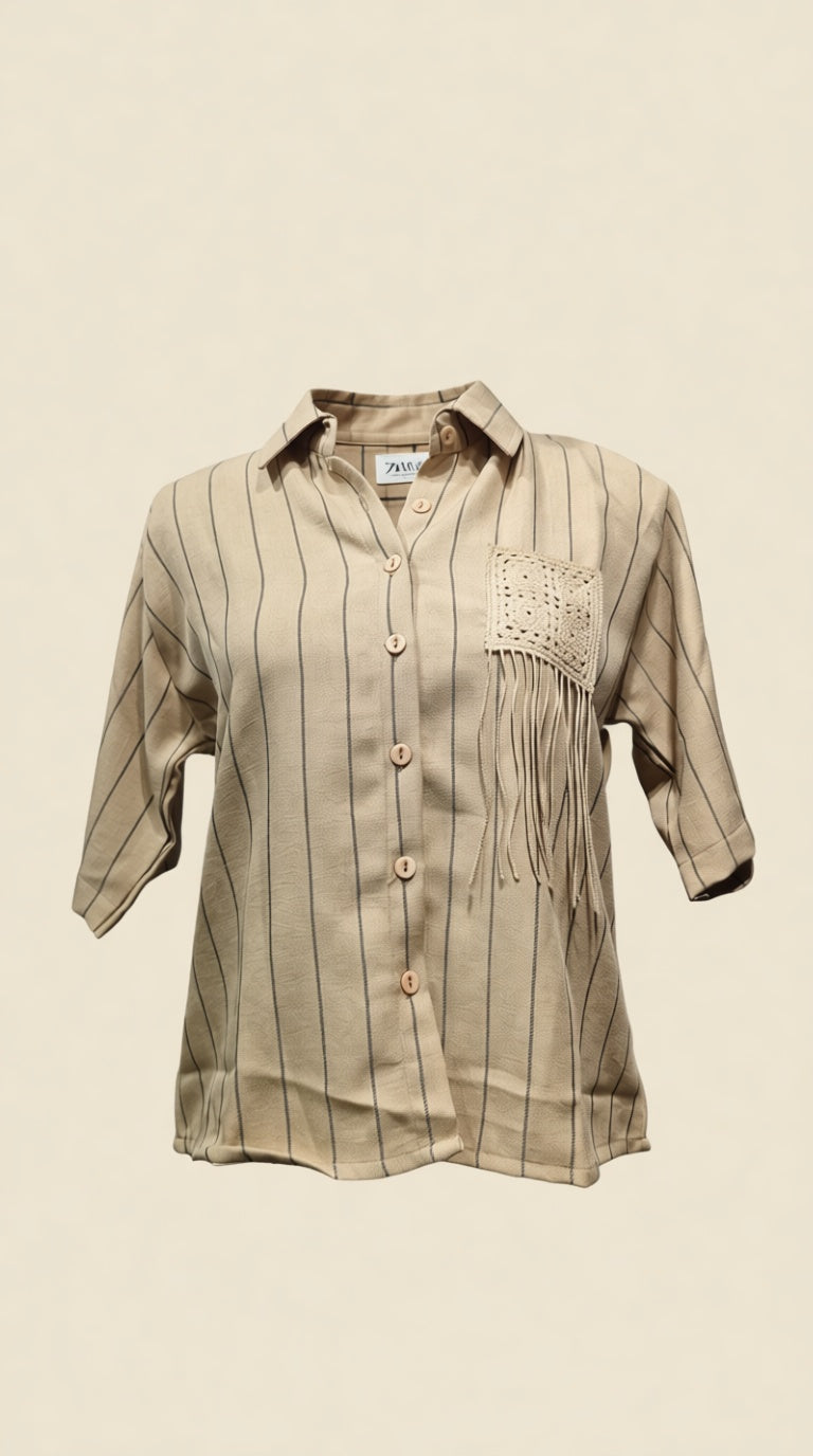 lining fo linnen long top Top