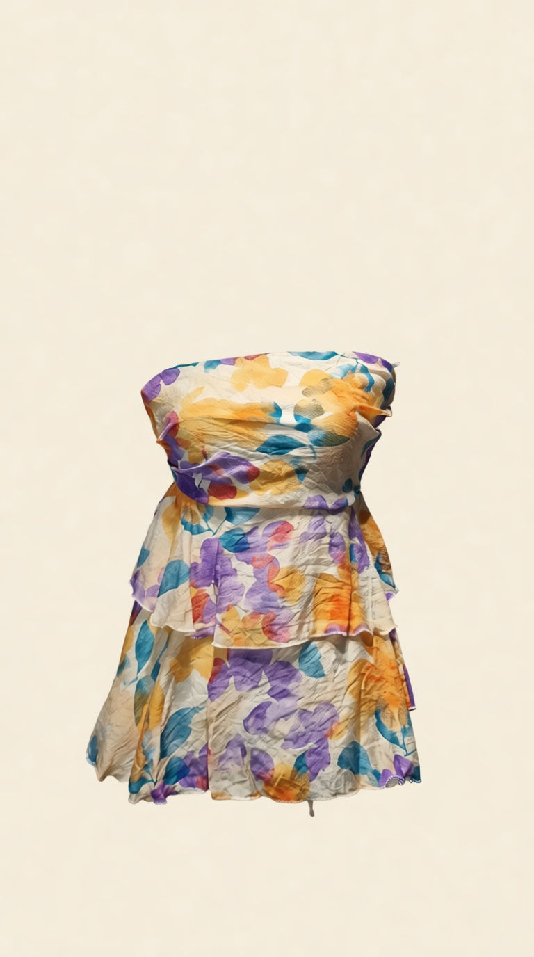 Tube Top with Flairs