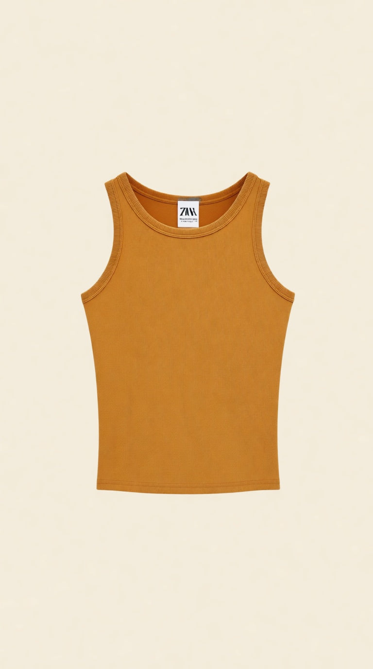 Ribbed Top Slim Fit096 Imp