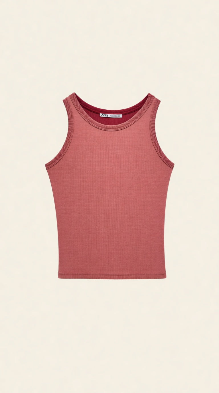 Ribbed Top Slim Fit096 Imp