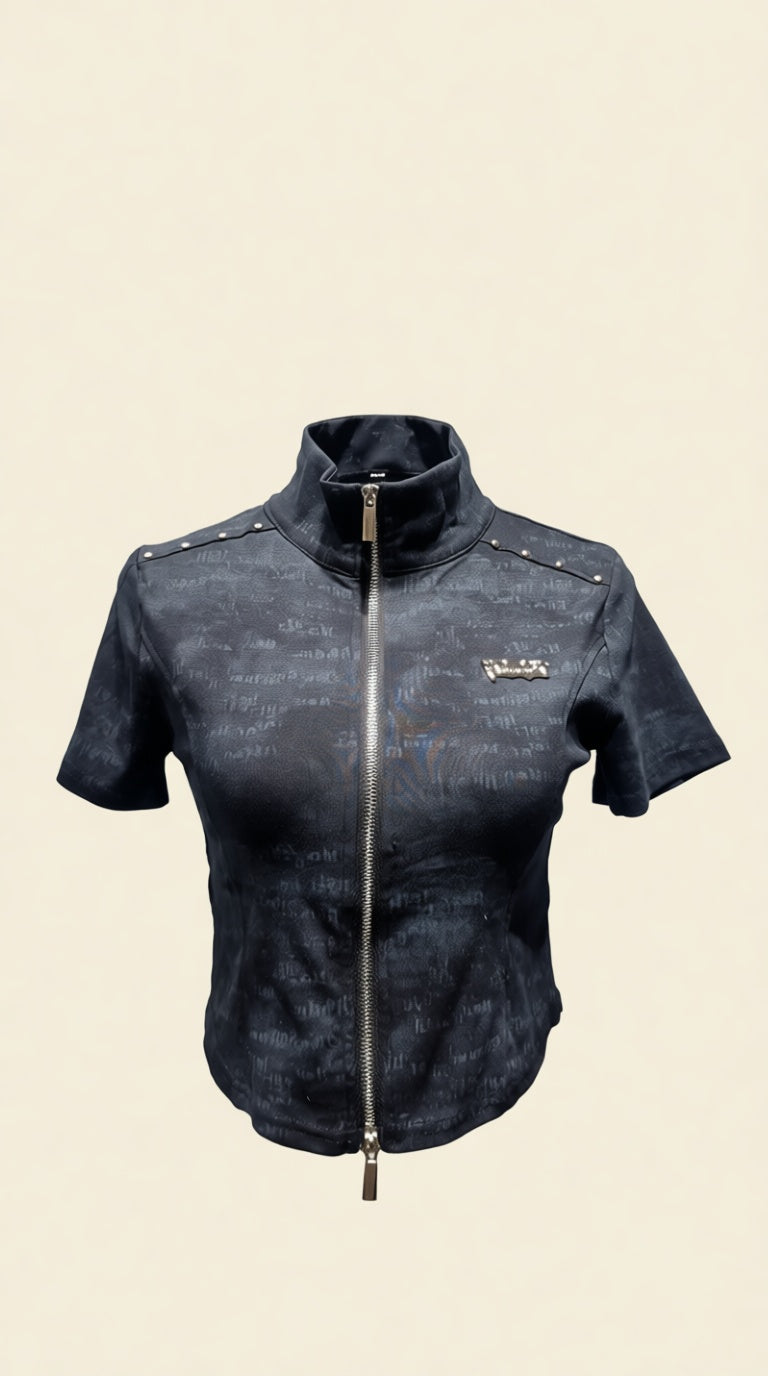 Zipper Small size Collar top Goods