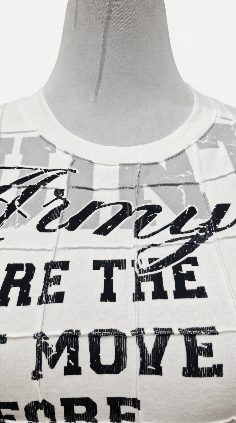 T-Top printed slim fit Short length