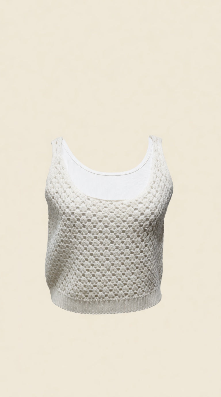 Crochet T-Top Top
