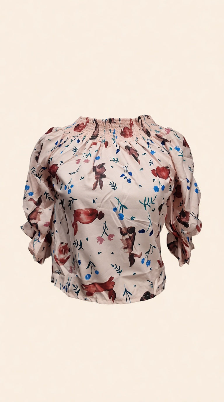 Rabbit Balloon Crop top