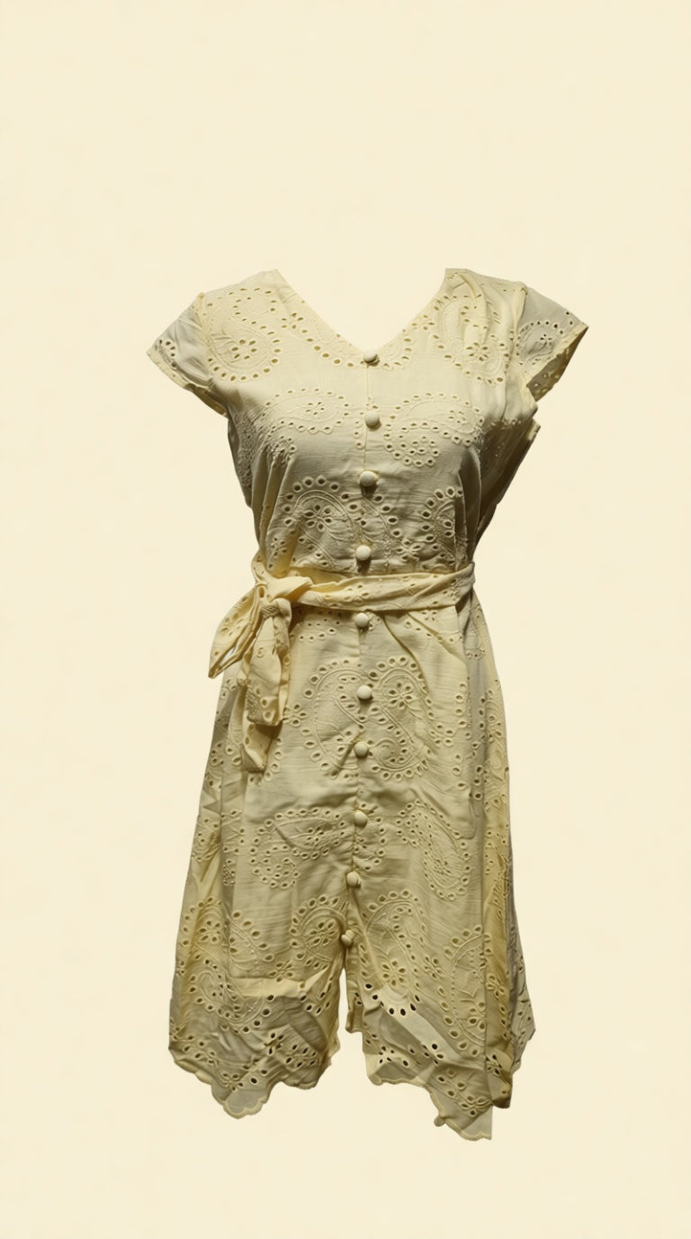 Hakoba Solid Dress