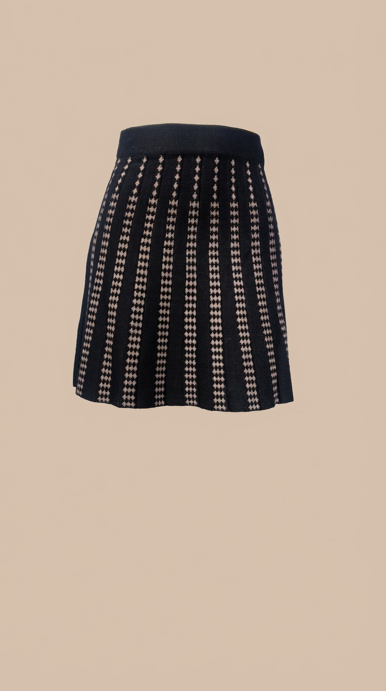WTR Solid Mini Flare Skirt