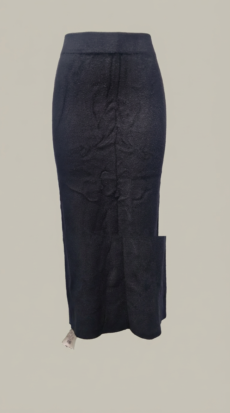 WTR Solid Skirt Long Skirt