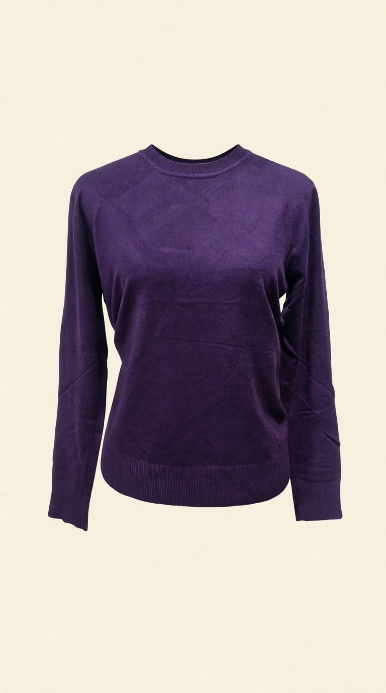 L Solid RN Soft Sweater T WTR Sweater