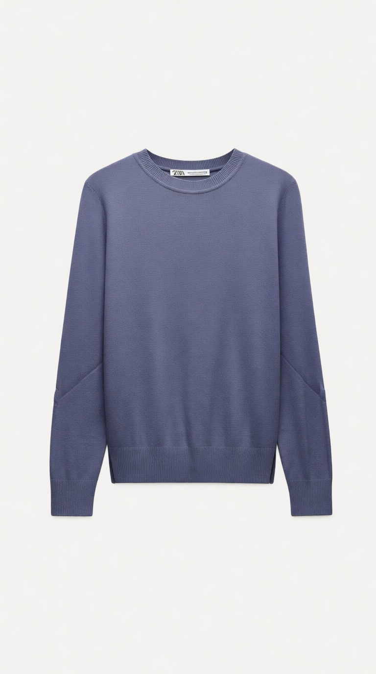 L Solid RN Soft Sweater T WTR Sweater