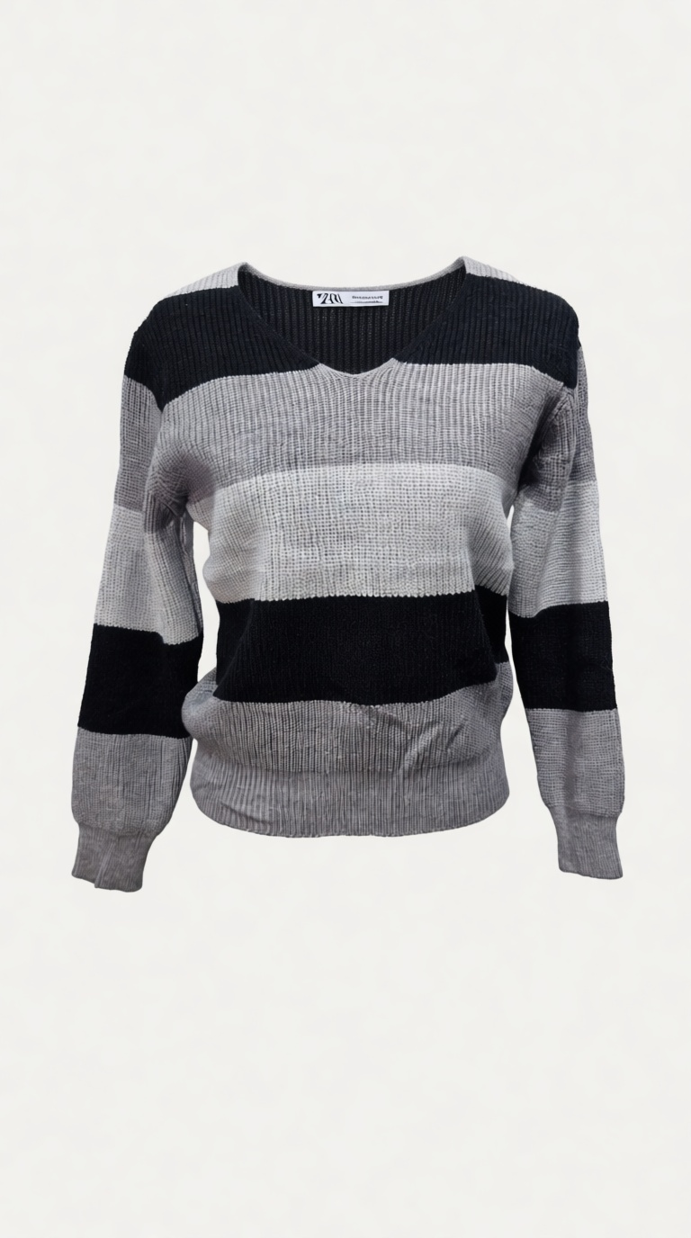Knitted VN NL Sweater