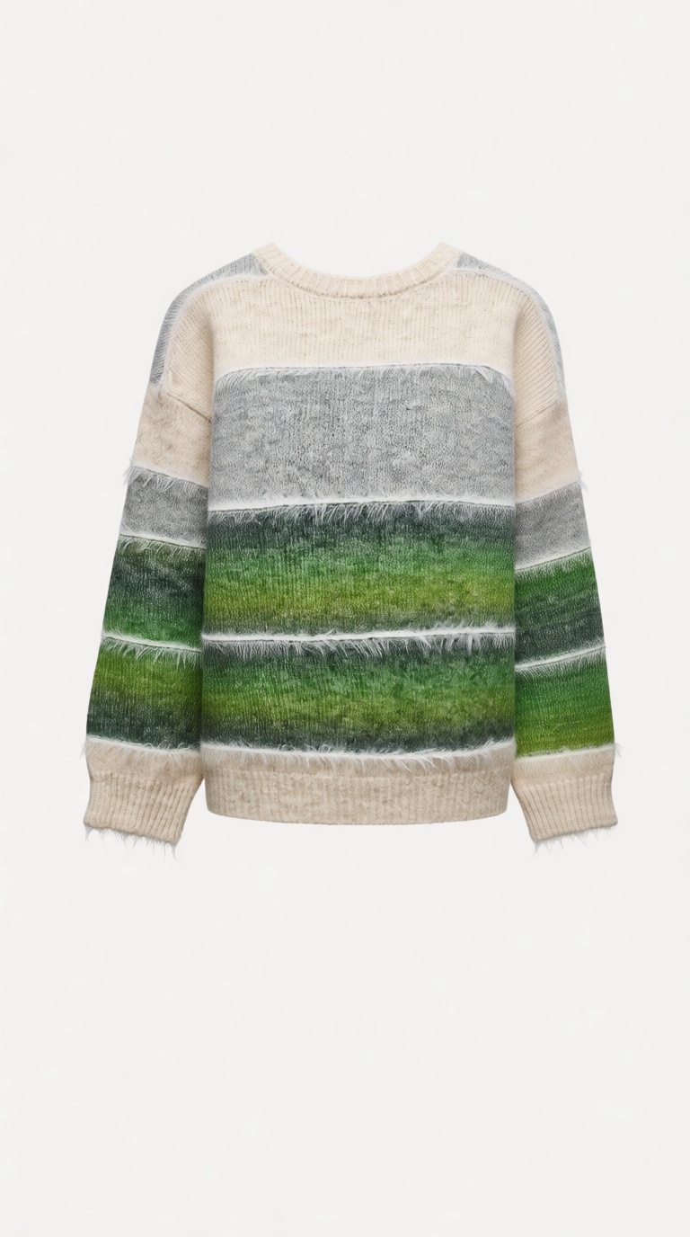 Furry RN Knitted Swetae Sweater WTR
