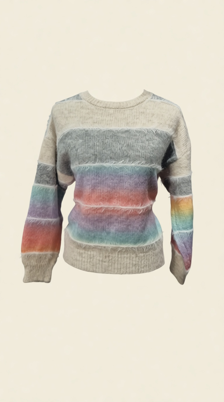 Furry RN Knitted Swetae Sweater WTR