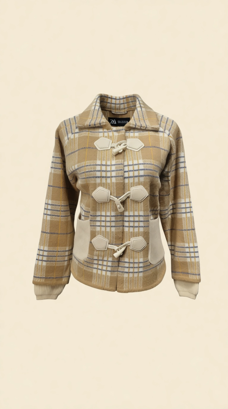 Heavy 2 Collar Jacket with Tube Jacket