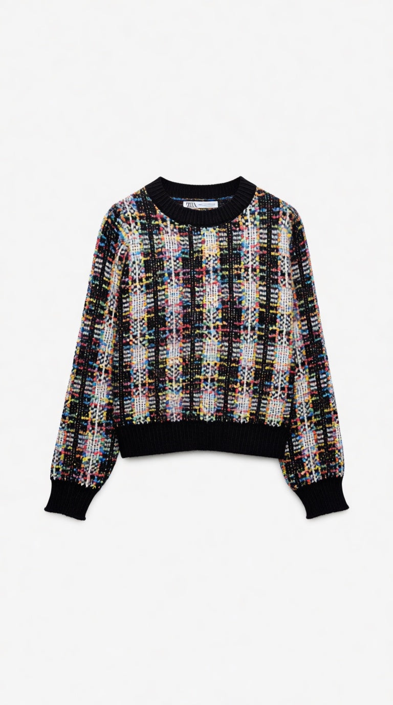 RN Multi color Knitting Sweater WTR